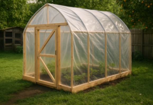 Mini Hothouse in my garden.